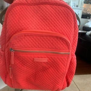 Vera Bradley Iconic Campus Backpack - Coral Reef